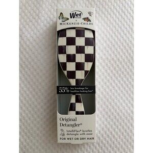 Wet Brush x Mackenzie Childs OG Detangler Hair Brush - Courtley Check